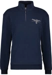 Sergio Tacchini Sweatshirt NINO RELAXED 1/4 ZIP SWEATER Dunkelblau/Blau