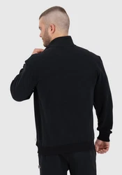 Sergio Tacchini Sweatshirt NINO RELAXED 1/4 ZIP SWEATER Dunkelblau/Schwarz