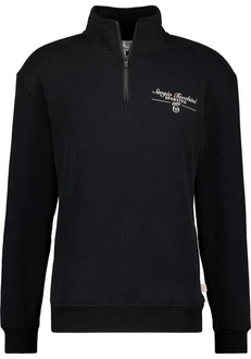 Sergio Tacchini Sweatshirt NINO RELAXED 1/4 ZIP SWEATER Dunkelblau/Schwarz