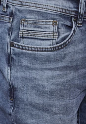STREET ONE MEN Regular-fit Jeans 5-Pocket-Style Blau