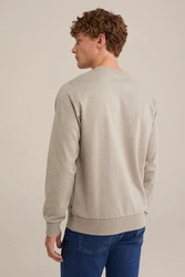 WE Fashion Sweater Braun/Beige/Khaki/Grau/Lila