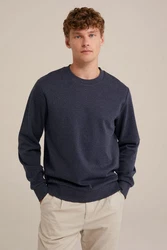 WE Fashion Sweater Dunkelblau/Blau