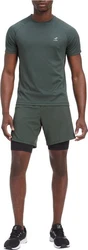 Energetics Herren Shorts Allen V M SCHWARZ/ROSE DARK