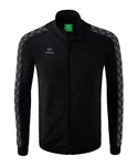 Erima Sweatjacke Essential Team Tracktop Jacke Schwarz/Dunkelgrün/Grün