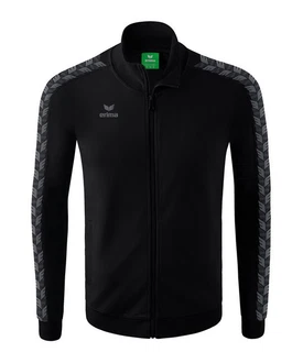 Erima Sweatjacke Essential Team Tracktop Jacke Schwarz/Dunkelgrün/Grün Erima Sweatjacke Essential Team Tracktop Jacke Schwarz/Dunkelgrün/Grün