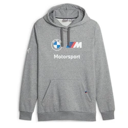 PUMA Kapuzenpullover BMW MMS Fleece Hoodie Grau/Blau/Dunkelgrau/Hellgrau/Silber