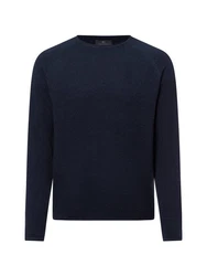 Nils Sundstrm Strickpullover Dunkelblau/Blau
