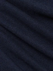Nils Sundstrm Strickpullover Dunkelblau/Blau