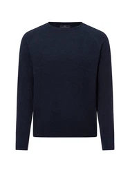 Nils Sundstrm Strickpullover Dunkelblau/Blau