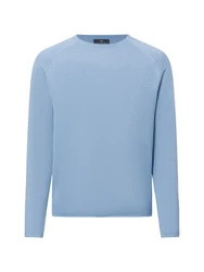 Nils Sundstrm Strickpullover Blau/Hellblau