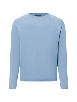 Nils Sundstrm Strickpullover Blau/Hellblau