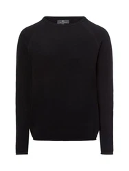 Nils Sundstrm Strickpullover Schwarz