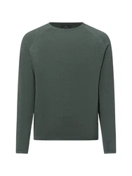 Nils Sundstrm Strickpullover Dunkelgrün/Grün