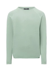 Nils Sundstrm Strickpullover Grün/Hellgrün