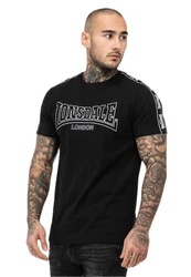 Lonsdale T-Shirt Vementry Rot/Schwarz/Braun/Weiß/Grün