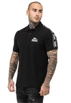 Lonsdale Poloshirt SETTER Schwarz/Dunkelblau