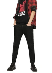Diesel Skinny-fit Jeans Blanck 0671E Schwarz/Grün/Lila/Orange