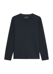 Marc O'Polo DENIM Kurzarmshirt T-Shirt Regular Fit Dunkelblau