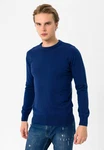 Moxx Paris Sweatshirt Jumper Dunkelblau/Blau