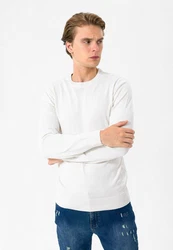 Moxx Paris Sweatshirt Jumper Weiß/Creme