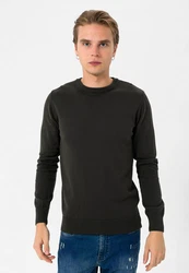 Moxx Paris Sweatshirt Jumper Schwarz/Dunkelgrün/Khaki