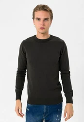 Moxx Paris Sweatshirt Jumper Schwarz/Dunkelgrün/Khaki