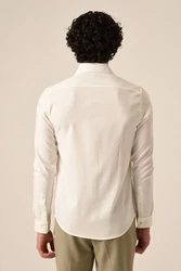 Antioch Blusenshirt Business Shirt Khaki/Weiß/Grün/Beige