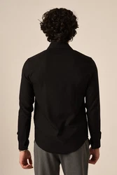 Antioch Blusenshirt Business Shirt Schwarz/Beige