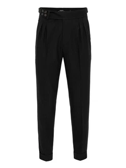 Antioch 7/8-Strandhose Abuja Schwarz/Dunkelgrau/Khaki