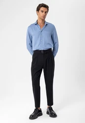 Antioch 7/8-Strandhose High Waist Dunkelblau/Blau
