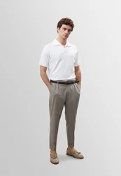 Antioch Strandhose High Waist Belted Khaki/Beige/Braun/Grau