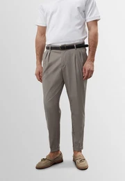 7/8-Strandhose Trousers High Waist and Belted