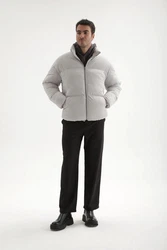 Antioch Winterjacke Jacket Grau/Hellgrau/Weiß
