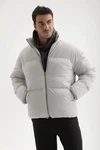 Antioch Winterjacke Jacket Grau/Hellgrau/Weiß