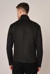 Antioch Wintermantel Jacket Schwarz/Grau