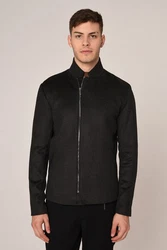 Antioch Wintermantel Jacket Schwarz/Grau
