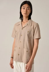 Antioch Blusenshirt Beige/Braun