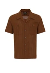 Antioch Blusenshirt Braun/Dunkelbraun/Beige