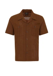Antioch Blusenshirt Braun/Dunkelbraun/Beige