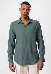 Antioch Blusenshirt Lefkosa Grün/Dunkelgrün