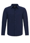 Antioch Blusenshirt Lefkosa Dunkelblau/Blau