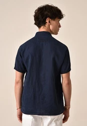 Antioch Blusenshirt Dunkelblau/Hellblau/Blau