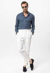 Antioch 7/8-Strandhose Trousers Weiß/Khaki/Creme