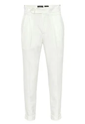 Antioch 7/8-Strandhose Trousers Weiß/Khaki/Creme