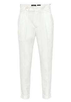 Antioch 7/8-Strandhose Trousers Weiß/Khaki/Creme