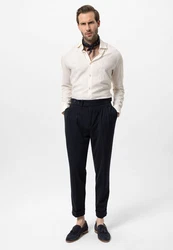 Antioch 7/8-Strandhose Trousers Dunkelblau/Blau