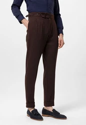 Antioch 7/8-Strandhose Trousers Braun/Dunkelbraun/Dunkelrot/Bordeaux