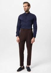 Antioch 7/8-Strandhose Trousers Braun/Dunkelbraun/Dunkelrot/Bordeaux