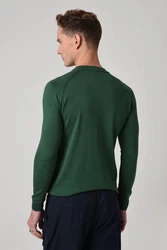 Antioch Sweatshirt Sweater Dunkelgrün/Grün