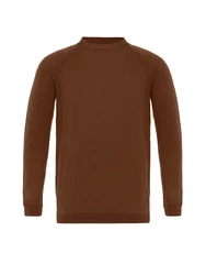 Antioch Sweatshirt Sweater Braun/Orange/Dunkelbraun